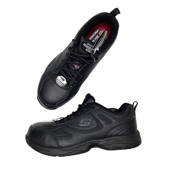Skechers Shoes - Skechers Work Dighton-Fridley Steele Toe Shoes